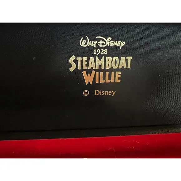 Vintage Disney Limited Edition Steamboat Willie Seiko Watch *New*